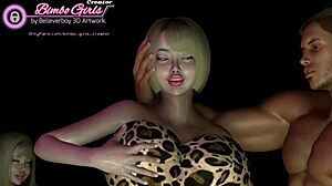 Girls with big tits and asses perform sexy dance in project set 7.