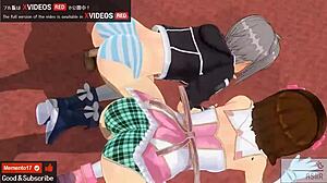 3D Cartoon Hentai Anime With Uncensored ASMR Voice Idol 3P