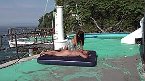 The couple fucks with cunilingus and riding in cowgirl