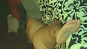 Woman Gapes Her Pussy Using Pink Dildo For Intense Sex.