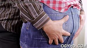 I can't resist watching this young Russian girl suck old cock