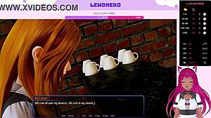 lewdneko the vtuber continues her harem hotel adventure in part 25