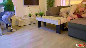 I fucked my stepmom on the bed behind her husband's back while he talked on the phone in spanish.