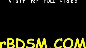 taming this hot couple's feet with rough bondage.