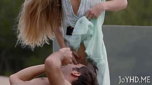 Young Croatian Amateur Couple Feels Intense Passion In Hardcore Fucking And Blowjob With Big Tits