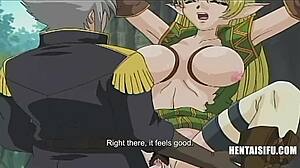 in this hentai the asian girl's chest is full of milk. he lets it all out with titty fucking.
