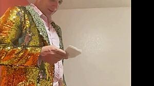 mchenry cruiser gets a blowjob as he performs standup comedy