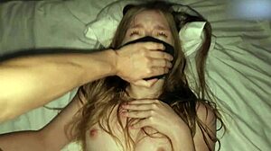 russian beauty moans loud, pussy slammed without lube