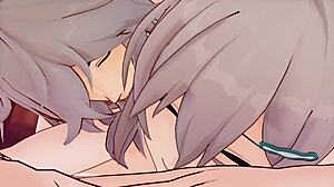 Qingque Fucks Jing Yuan in Wild 3D Cartoon Creampie. Pussy Licking Drives Her to Orgasm.