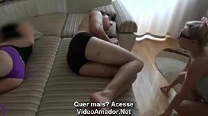 College teen babe bent over and ridden hard like a submissive slut