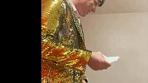 mchenry cruiser gets a blowjob as he performs standup comedy