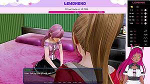 lewdneko the vtuber continues her harem hotel adventure in part 25