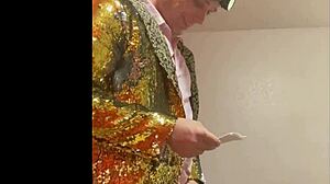 mchenry cruiser gets a blowjob as he performs standup comedy