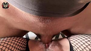 trimmed amateur pussy gets a close-up cumshot in the bedroom 😏💦