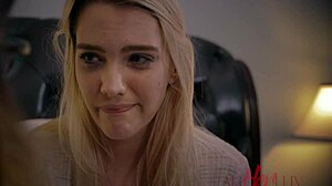 allherluv sneak peek at teen tribbing and fingering in raw action.