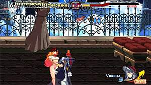 I played as Jessica against Warugiria in the paid character mode