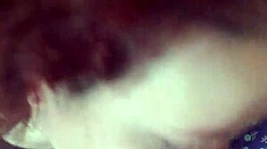 Slutty Redhead Girlfriend Sucks Big Cock and Gets Cum on Tits in Wild Blowjob Session