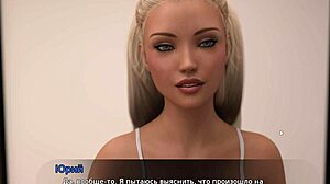 in this 3d cartoon, the milf with big tits gets fucked in the public toilet