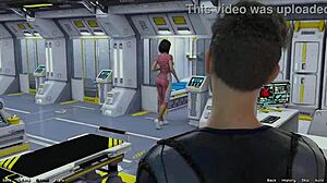 Stranded in space, can shy emo girl get help?