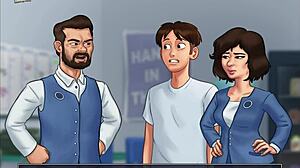 Summertime saga 172 hentai anime cartoon with hardcore action