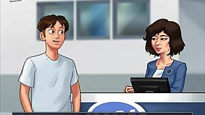 Summertime saga 172 hentai anime cartoon with hardcore action