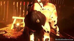 Dezmall 3d hentai game compilation with anime sex scenes