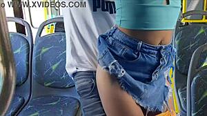 Student Groped and Fucked in Public Bus