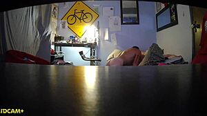 Jeni and Jason caught on hidden cam, wow!