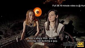 Hunt4k瘦老头探索双性恋干朋友女友绿帽POV性爱