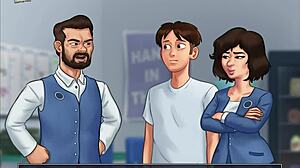 Summertime saga 172 hentai anime cartoon with hardcore action