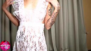 i love watching this horny student girl masturbate with her dildo