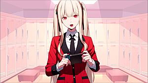roleplay joi in kakegurui anime, femdom instructions