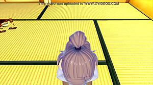 Cute Maid In 3D Hentai Teases Big Cock With Her Ass