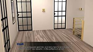 in this 3d cartoon, the milf with big tits gets fucked in the public toilet