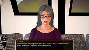 I explore my new family's erotic secrets with big tits and ass