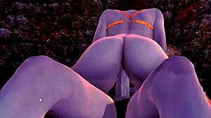 velma in cosplay gets fucked in hentai style