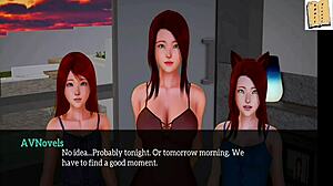 Big Tits Teen in Hentai Family Adventure