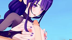 Teen POV Sex With Raiden Shogun In Genshin Hentai