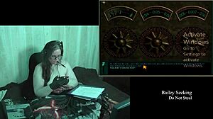 Old bbw with glasses and big natural tits plays naked secret of the old clock. Intense game walkthrough in part 5!