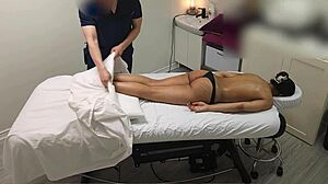 Sarah, a young Indian student, experiences her first unforgettable massage