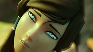 The bitch fucks different men to reach orgasm