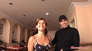 novata rabuda tries first porn scene with dhones portella