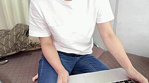 i got horny after watching love video and started masturbating