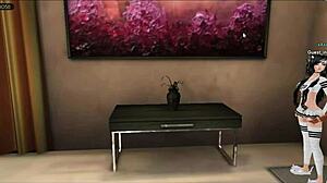 imvu sex with alexander light xxx at his place, so hot!