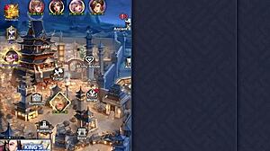 genesis in ep2 shows amazing cleavage for boob fetish in king of kinks