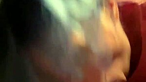 mase619 cruises in his car while getting a facial cumshot from intense blowjob head action