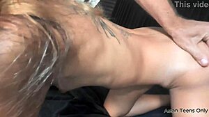 Surprising Asian Neighbor Girl In Island Resort Offering White Dick