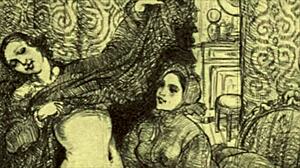 i love this vintage erotic art, it's so cool and stuff