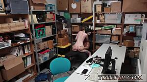 Police man catches brazilian emo petite teen 18+ suspect in uniform for hardcore fucking