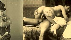 Vintage hentai animation with retro cartoon style 😍